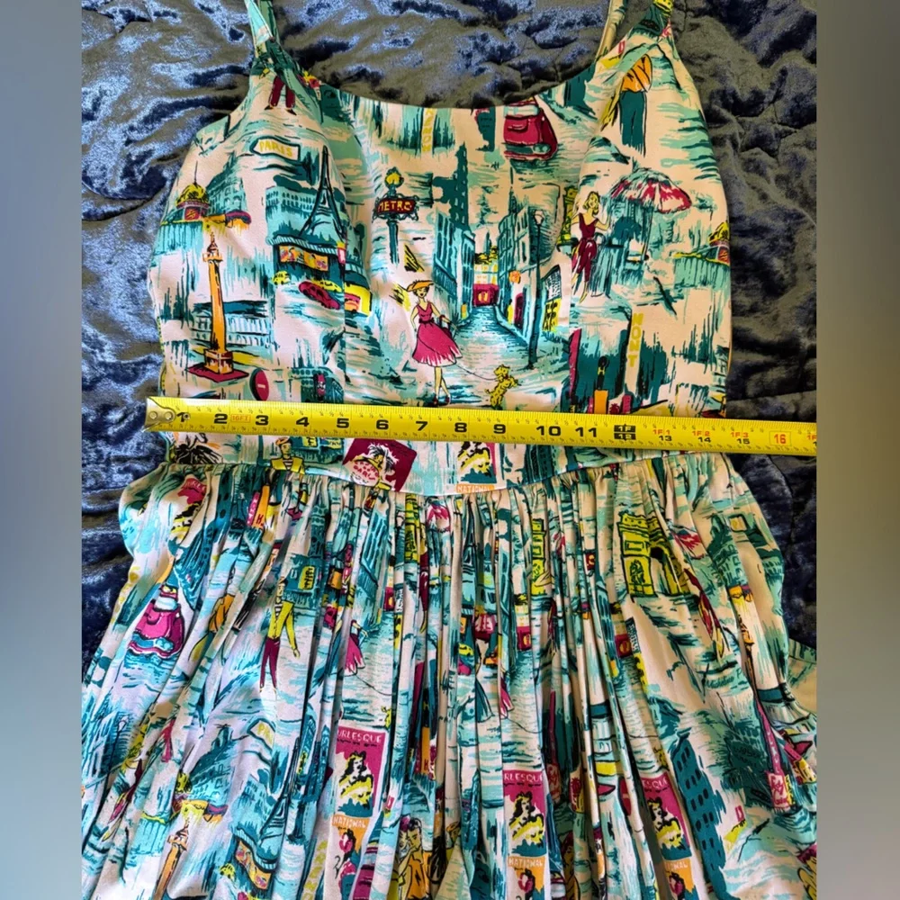 Pinup Couture Pinupgirl Clothing Paris Jenny Dress - Picture 4 of 7